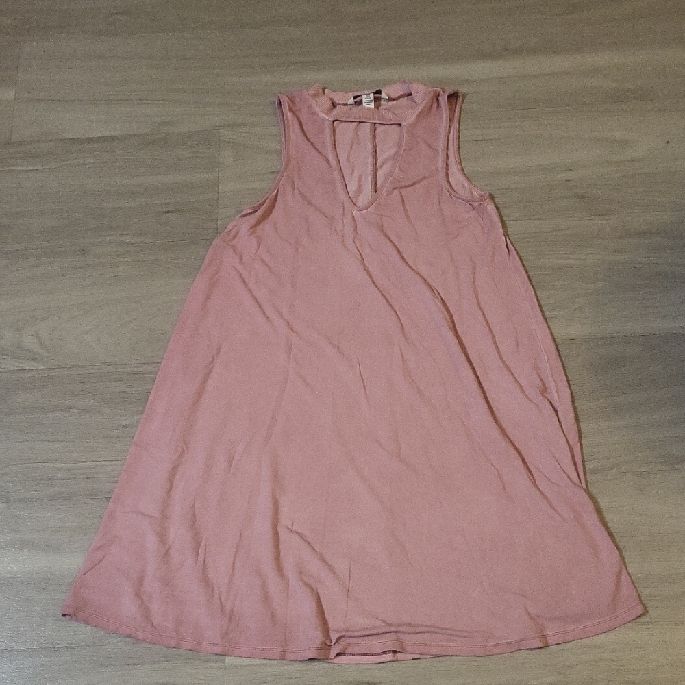 Sleeveless Pink Dress